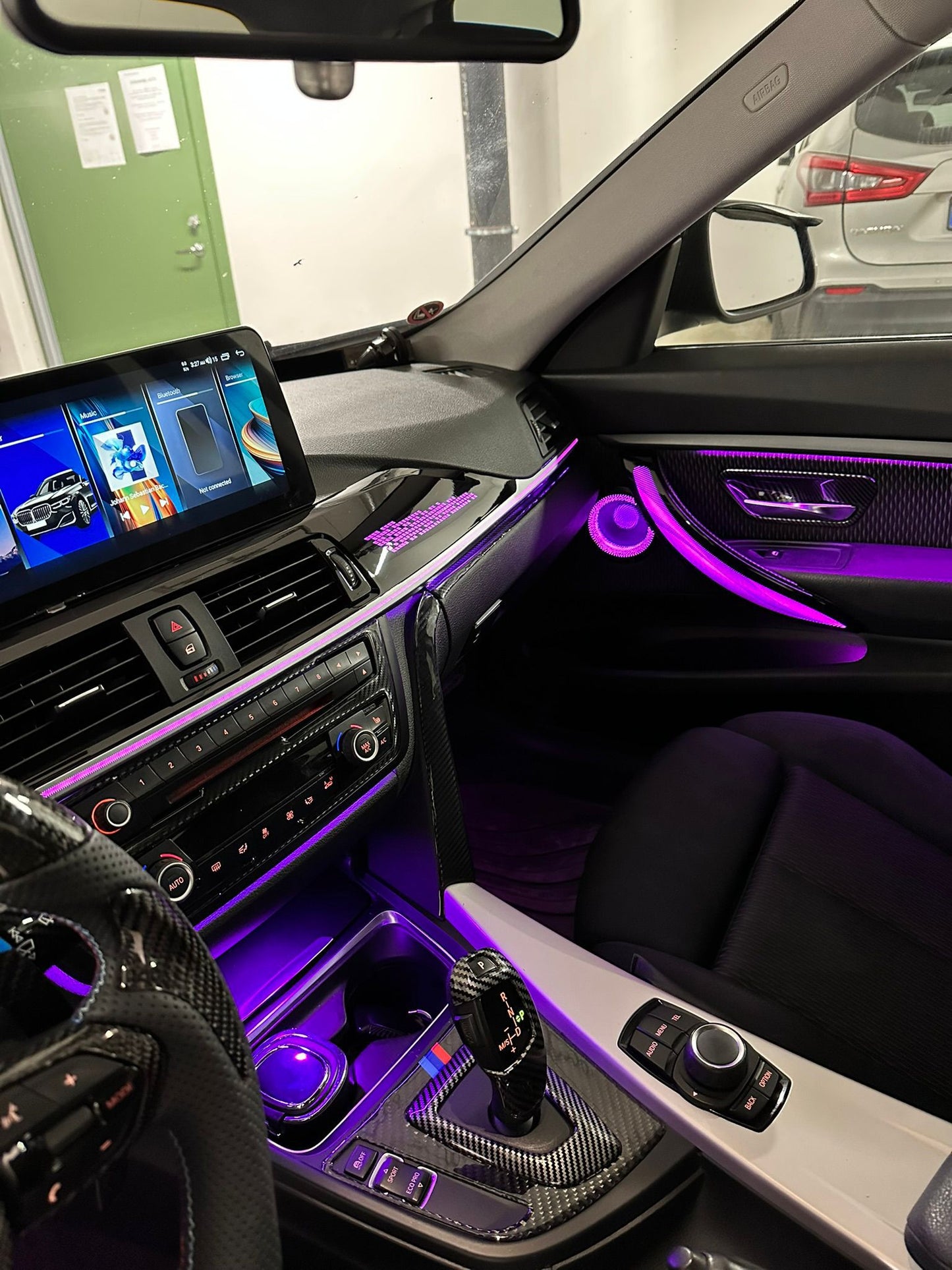 BMW 3 serie F30/F31/F34 premium Ambinet light med dynamiska paneler