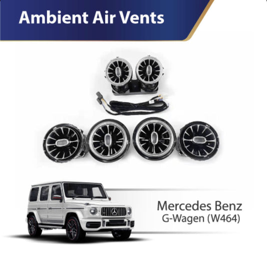 Mercedes G klass Turbo ventiler Ambinet light 6 st