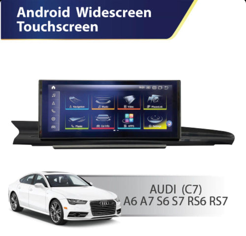 Audi A6 A7/ S6 S7/ RS6 RS7 C7, C7,5 (facelift) Android skärm 10,3 tum