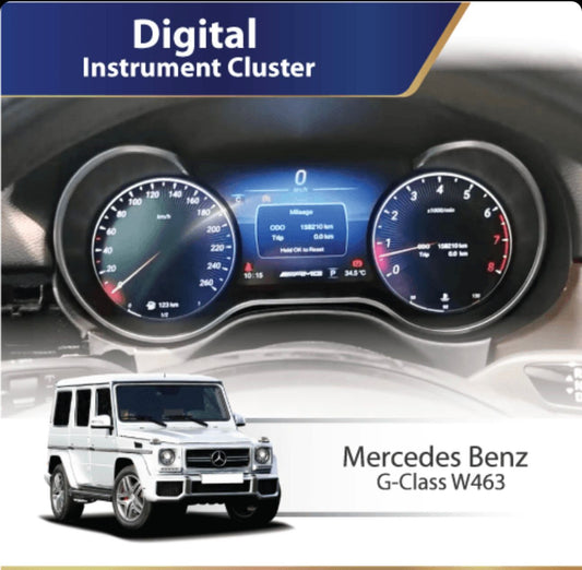 Mercedes G klass W463 digital mätare