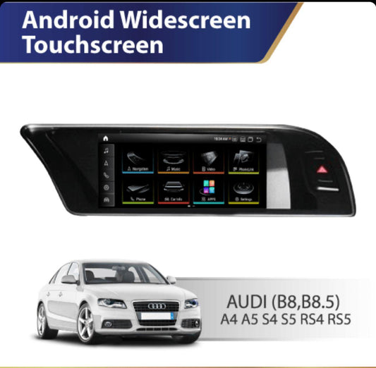 Audi A4 A5/S4 S5/RS4RS5 (B8,B8.5) Android skärm 8.8 tum med trådlös CarPlay
