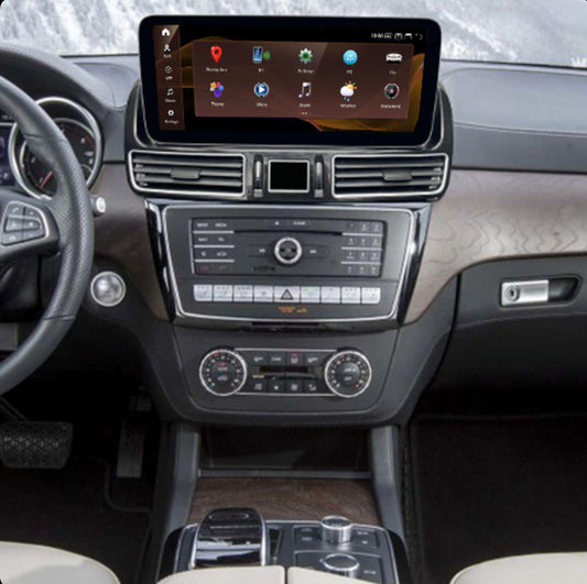 Mercedes GLE W166 Android skärm & trådlöst CarPlay